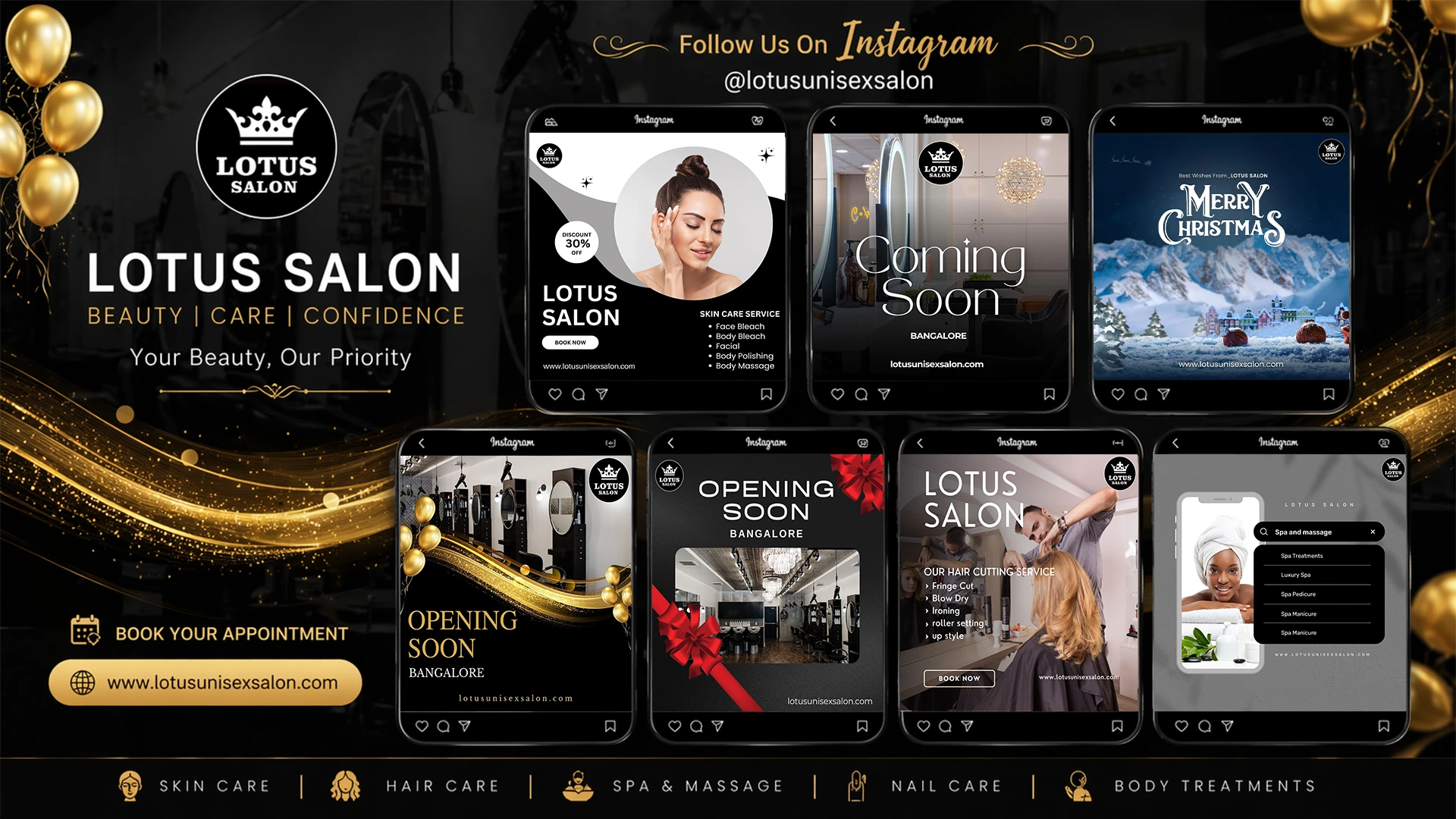 Social Media Design, Service Catalog & Company Profile